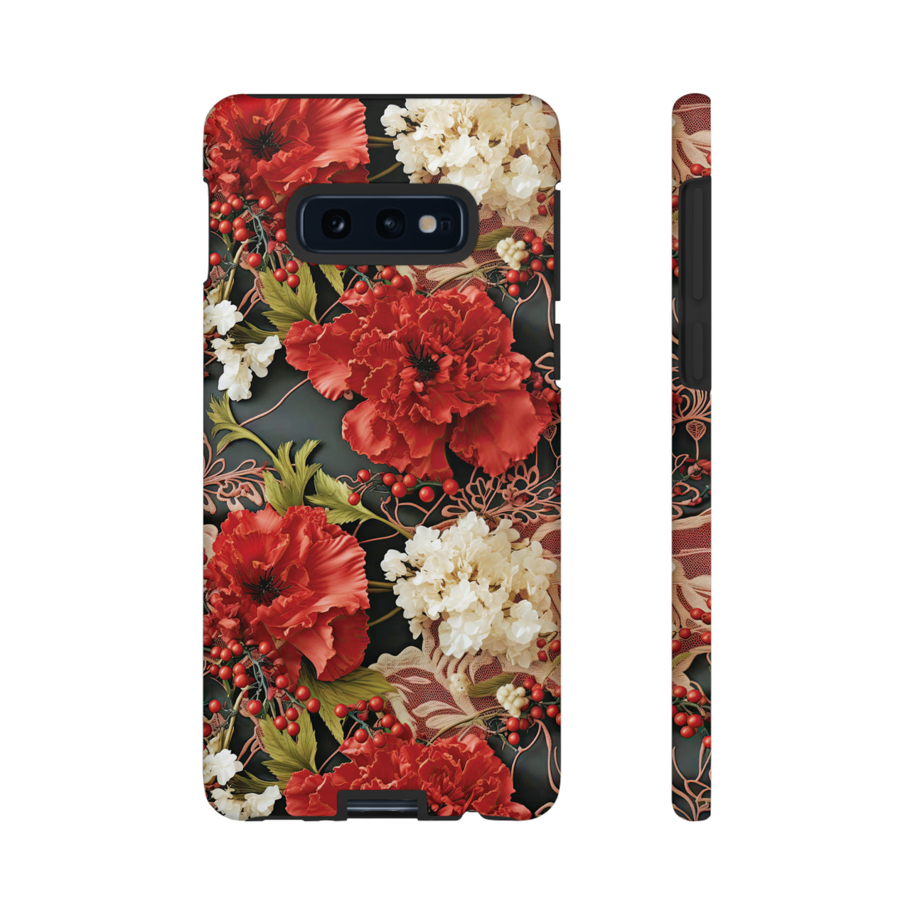 Carnation for January Birthday - Tough Case for Samsung Galaxy S10, Samsung Galaxy S10E, and Samsung Galaxy S10 Plus