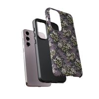 Thumbnail for White Flowers on a Purple Bed - Tough Case for Samsung Galaxy S23, Samsung Galaxy S23 Plus, and Samsung Galaxy S23 Ultra