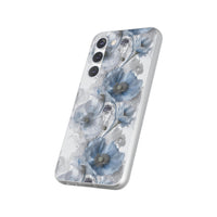 Thumbnail for Himalayan Blue Poppy - Flexi Cases for Samsung Galaxy S23, Samsung Galaxy S23 Plus, and Samsung Galaxy S23 Ultra