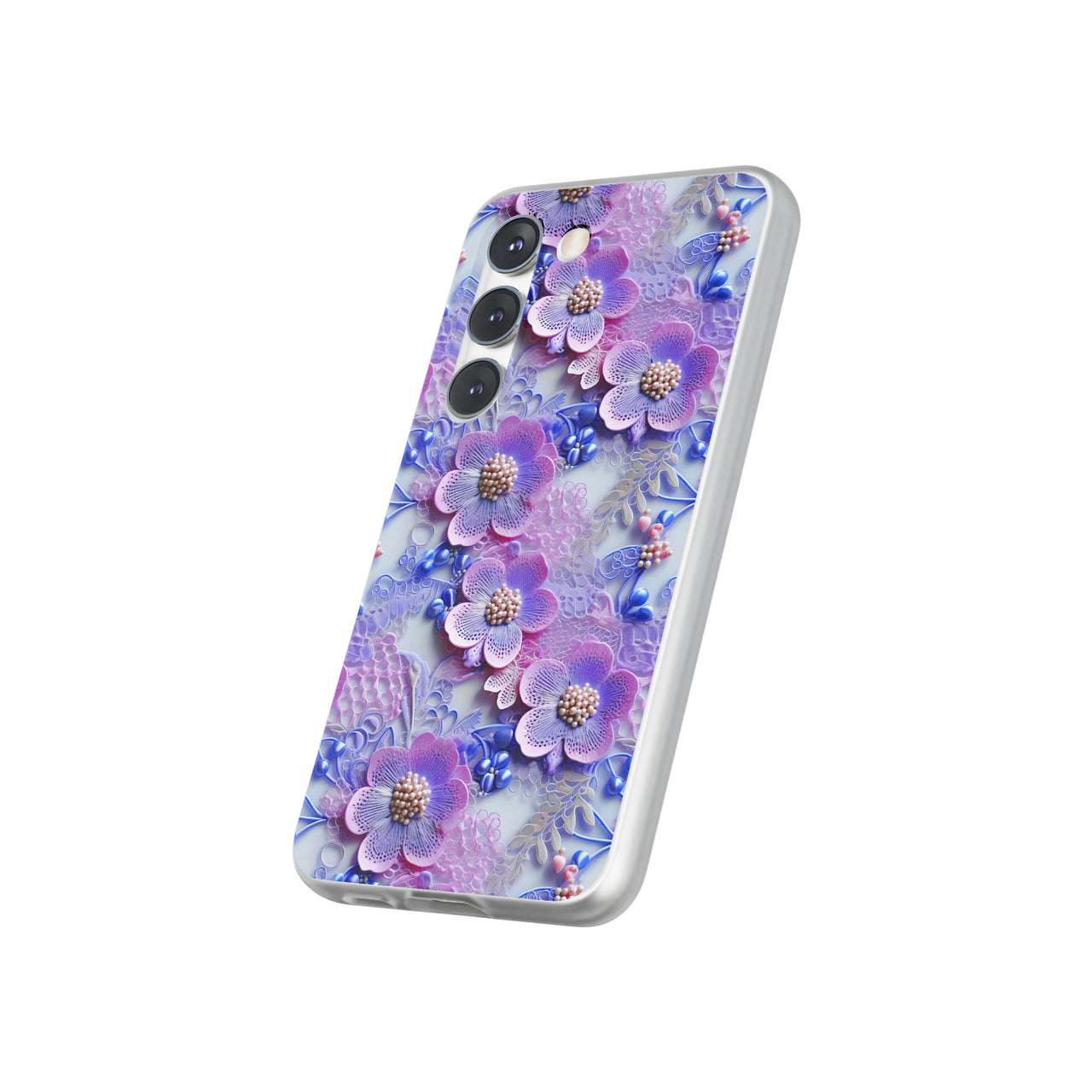 Pink and Purple Harmony - Flexi Cases for Samsung Galaxy S23, Samsung Galaxy S23 Plus, and Samsung Galaxy S23 Ultra