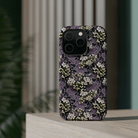 Thumbnail for White Flowers on a Purple Bed - MagSafe Tough Cases for iPhone 14, iPhone 14 Pro, iPhone 14 Plus, and iPhone 14 Pro Max