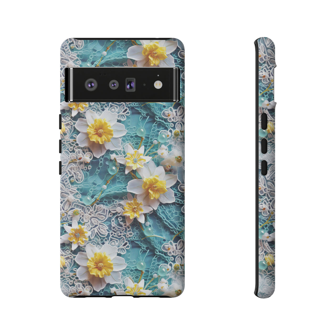 Daffodil for March Birthday - Tough Case for Google Pixel 6 and Google Pixel 6 Pro