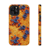 Thumbnail for Royal Ryukyu Blossoms - Impact-Resistant Case for iPhone 12, iPhone 12 Mini, iPhone 12 Pro, and iPhone 12 Pro Max. Supports Wireless Charging.