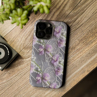 Thumbnail for Purple Sweet Pea - MagSafe Tough Case for iPhone 15, iPhone 15 Pro, iPhone 15 Plus, & iPhone 15 Pro Max