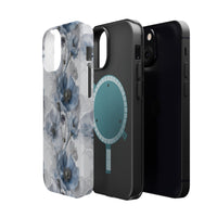 Thumbnail for Himalayan Blue Poppy MagSafe Tough Cases for iPhone 13, iPhone 13 Mini, iPhone 13 Pro, and iPhone 13 Pro Max.