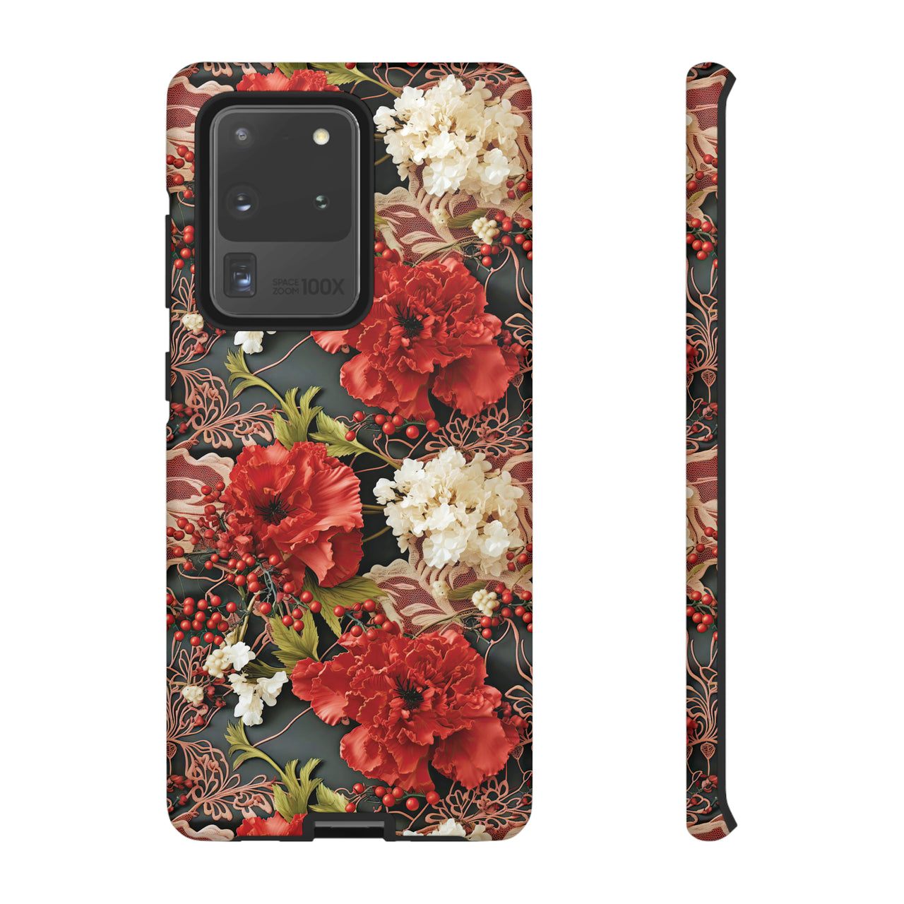 Carnation for January Birthday - Tough Case for Samsung Galaxy S20, Samsung Galaxy S20+, Samsung Galaxy S20 Ultra, and Samsung Galaxy S20 FE