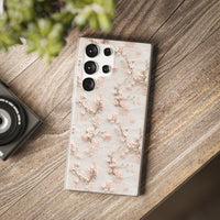 Thumbnail for White Lace and Cherry Blossoms - Flexi Cases for Samsung Galaxy S23, Samsung Galaxy S23 Plus, and Samsung Galaxy S23 Ultra