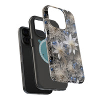 Thumbnail for Vintage Lace and Clematis - MagSafe Tough Case for iPhone 15, iPhone 15 Pro, iPhone 15 Plus, & iPhone 15 Pro Max