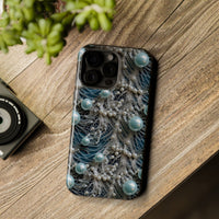 Thumbnail for Sea Foam Lace and Pearls - MagSafe Tough Case for iPhone 15, iPhone 15 Pro, iPhone 15 Plus, & iPhone 15 Pro Max