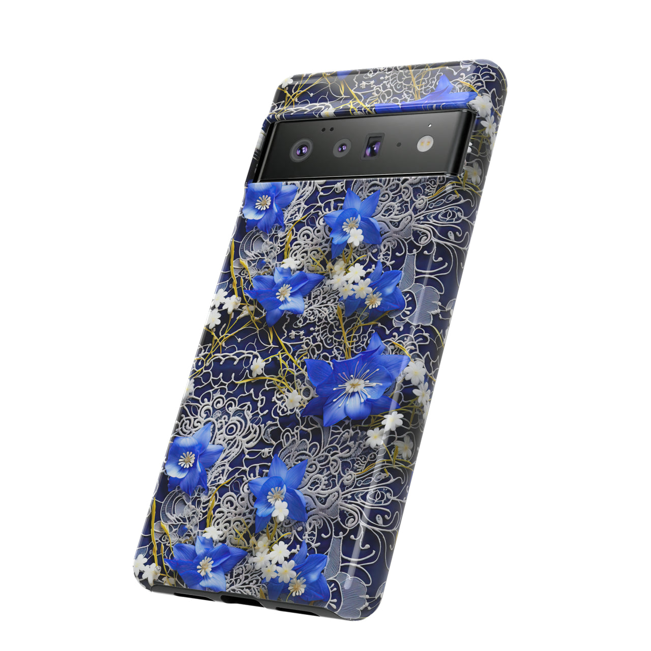 Cerulean Elegance Tough Case for Google Pixel 6 and Google Pixel 6 Pro