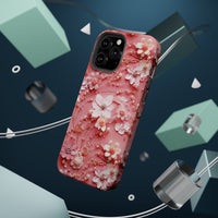 Thumbnail for Floral Champagne Toast MagSafe Tough Cases for iPhone 13, iPhone 13 Mini, iPhone 13 Pro, and iPhone 13 Pro Max.