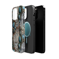 Thumbnail for Boho Agate and Lace MagSafe Tough Cases for iPhone 14, iPhone 14 Pro, iPhone 14 Plus, and iPhone 14 Pro Max