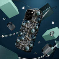 Thumbnail for Sea Foam Lace and Pearls MagSafe Tough Cases for iPhone 14, iPhone 14 Pro, iPhone 14 Plus, and iPhone 14 Pro Max