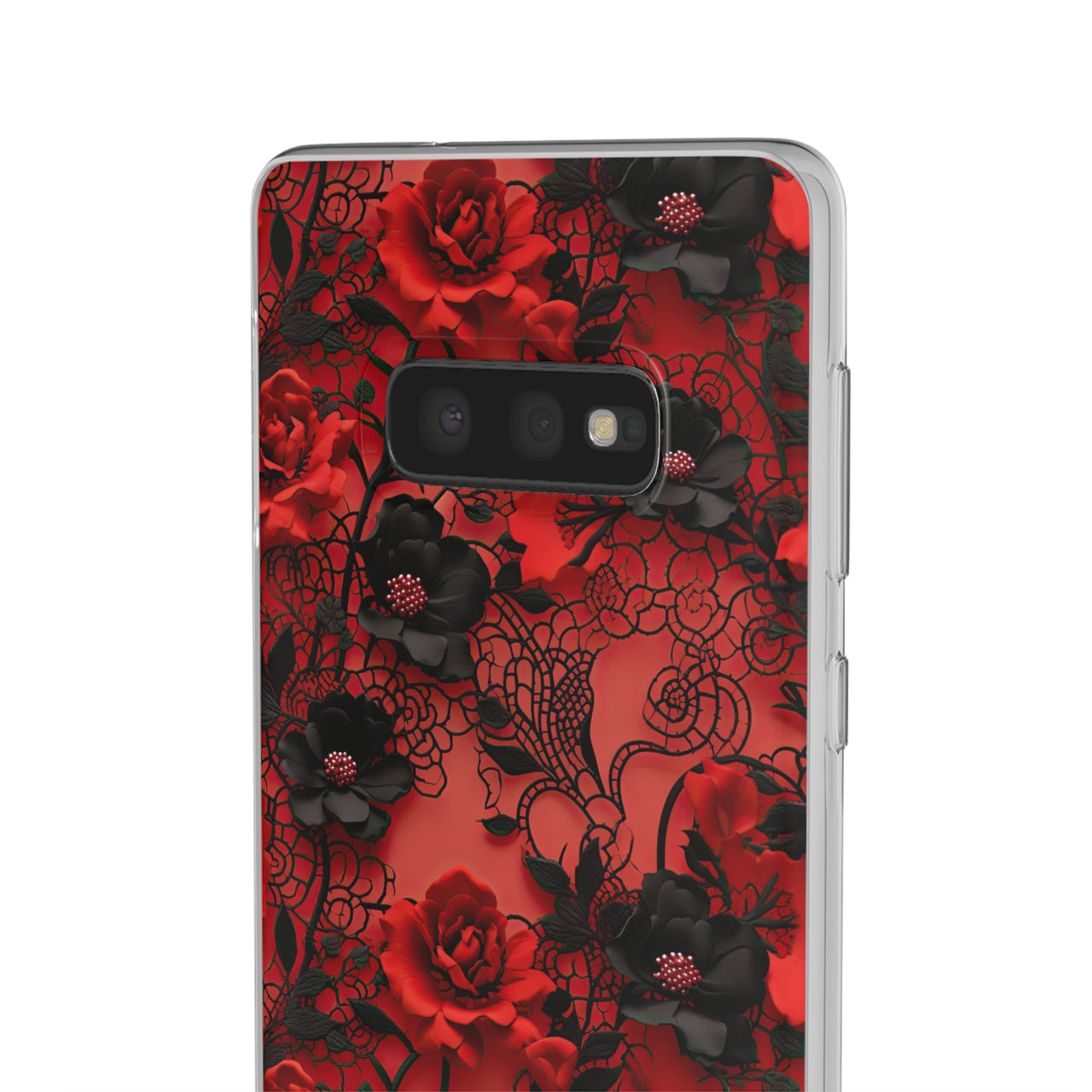 Gothic Rose - Flexi Cases for Samsung Galaxy S10, Samsung Galaxy S10E, & Samsung Galaxy S10 Plus