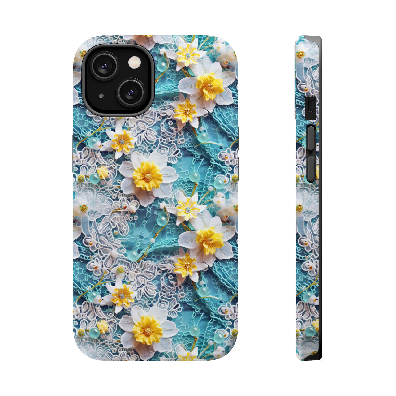 Daffodil for March Birthday - MagSafe Tough Case for iPhone 14, iPhone 14 Pro, iPhone 14 Plus, and iPhone 14 Pro Max