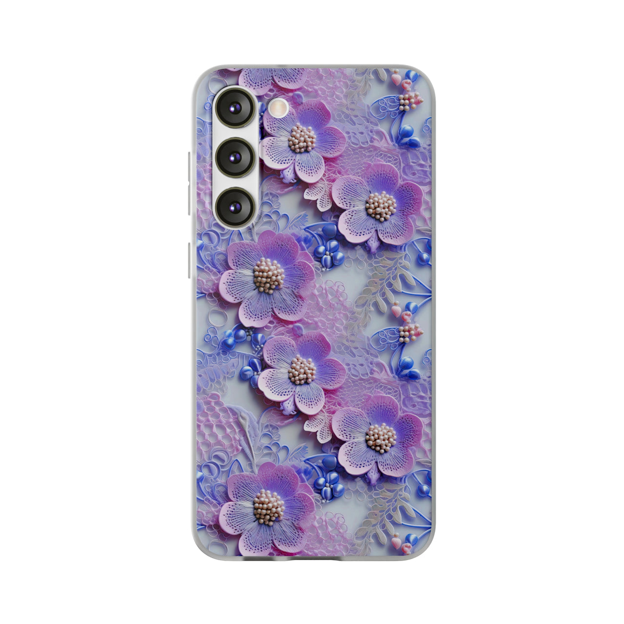 Pink and Purple Harmony - Flexi Cases for Samsung Galaxy S23, Samsung Galaxy S23 Plus, and Samsung Galaxy S23 Ultra