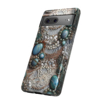 Thumbnail for Boho Agate and Lace Tough Case for Google Pixel 7