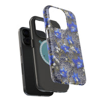 Thumbnail for Cerulean Elegance - MagSafe Tough Case for iPhone 15, iPhone 15 Pro, iPhone 15 Plus, & iPhone 15 Pro Max