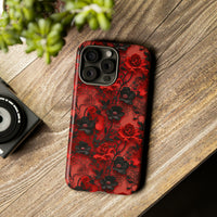 Thumbnail for Gothic Rose Tough Case for iPhone 15, iPhone 15 Pro, iPhone 15 Plus, and iPhone 15 Pro Max