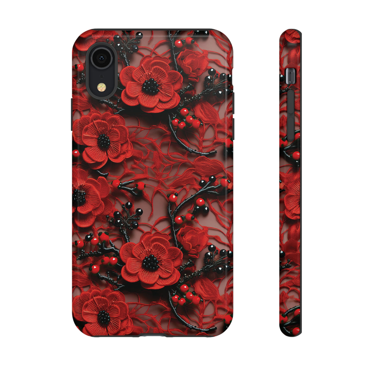 Scarlet Temptation Tough Cases for iPhone X, iPhone XR, iPhone XS, and iPhone XS MAX