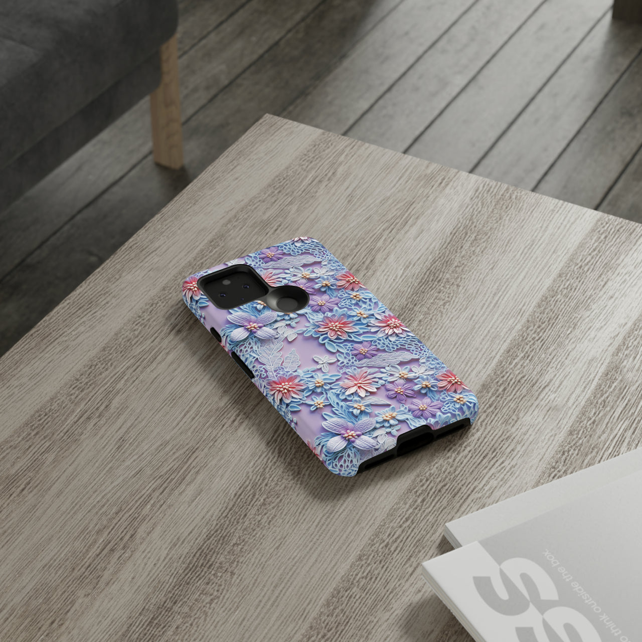 Cotton Candy Meadow - Tough Case for Google Pixel 5 5G