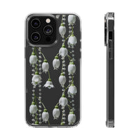 Thumbnail for *Clear Case* Canterbury Bells - iPhone 14, iPhone 14 Pro, iPhone 14 Plus, iPhone 14 Pro Max - Supports Wireless Charging