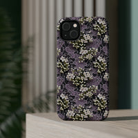 Thumbnail for White Flowers on a Purple Bed - MagSafe Tough Cases for iPhone 14, iPhone 14 Pro, iPhone 14 Plus, and iPhone 14 Pro Max