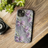 Thumbnail for Purple Sweet Pea Tough Case for iPhone 15, iPhone 15 Pro, iPhone 15 Plus, and iPhone 15 Pro Max