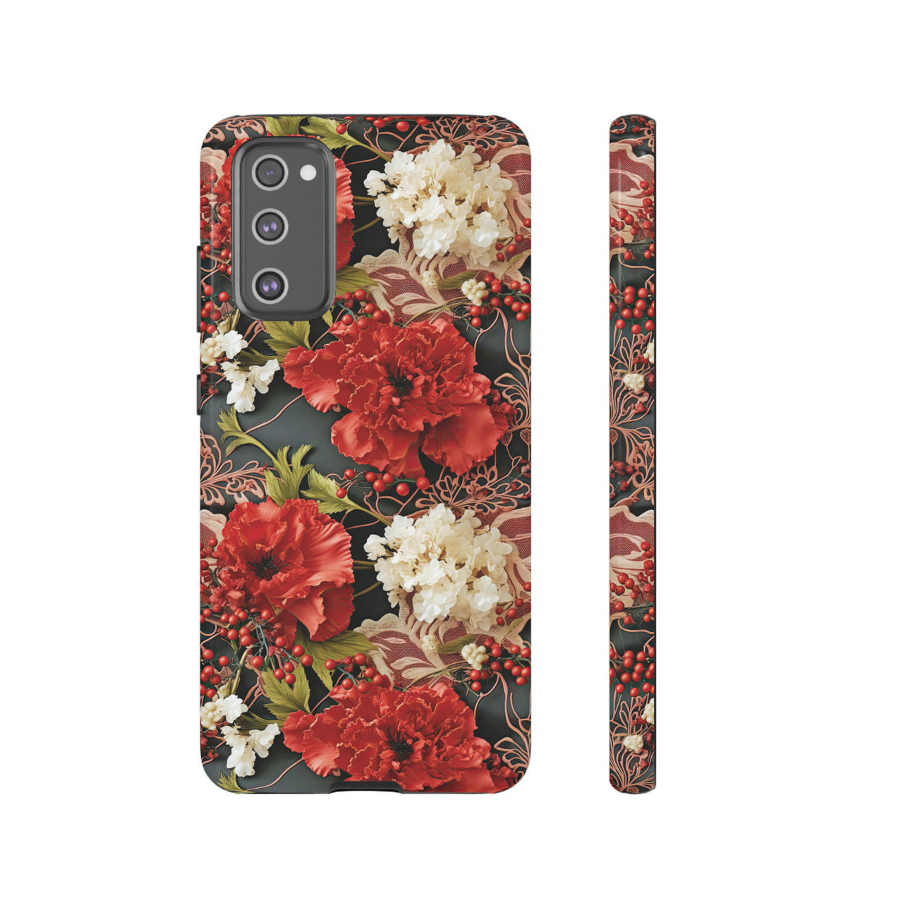 Carnation for January Birthday - Tough Case for Samsung Galaxy S20, Samsung Galaxy S20+, Samsung Galaxy S20 Ultra, and Samsung Galaxy S20 FE