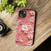 Thumbnail for Floral Champagne Toast Tough Case for iPhone 15, iPhone 15 Pro, iPhone 15 Plus, and iPhone 15 Pro Max