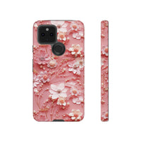 Thumbnail for Floral Champagne Toast Tough Case for Google Pixel 5 5G