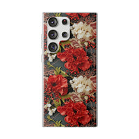 Thumbnail for Carnation for January Birthday - Flexi Cases for Samsung Galaxy S23, Samsung Galaxy S23 Plus, and Samsung Galaxy S23 Ultra