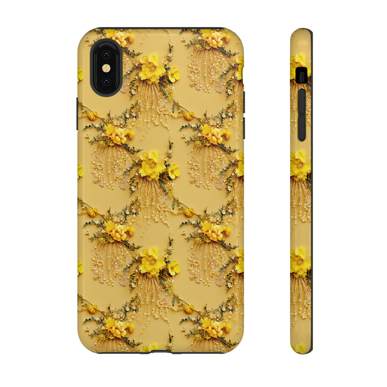 Floral Sunshine Tough Cases for iPhone X, iPhone XR, iPhone XS, and iPhone XS MAX