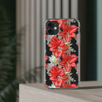 Thumbnail for *Clear Case* Enchanting Amaryllis - iPhone 11, iPhone 11 Pro, iPhone 11 Pro Max - Supports Wireless Charging