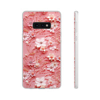 Thumbnail for Floral Champagne Toast - Flexi Cases for Samsung Galaxy S23, Samsung Galaxy S23 Plus, and Samsung Galaxy S23 Ultra