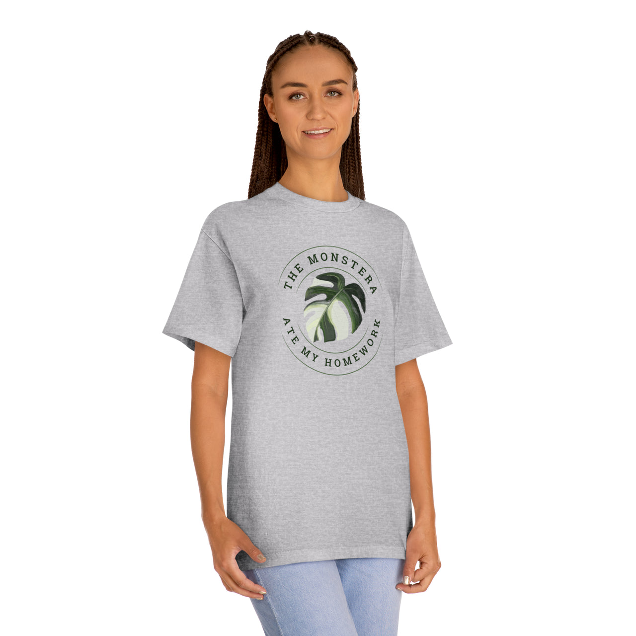 "The Monstera Ate My Homework" Unisex Classic Tee