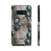 Thumbnail for Boho Agate and Lace Tough Cases for Samsung Galaxy S10, Samsung Galaxy S10E, and Samsung Galaxy S10 Plus