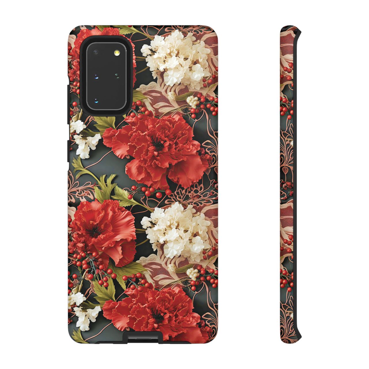 Carnation for January Birthday - Tough Case for Samsung Galaxy S20, Samsung Galaxy S20+, Samsung Galaxy S20 Ultra, and Samsung Galaxy S20 FE