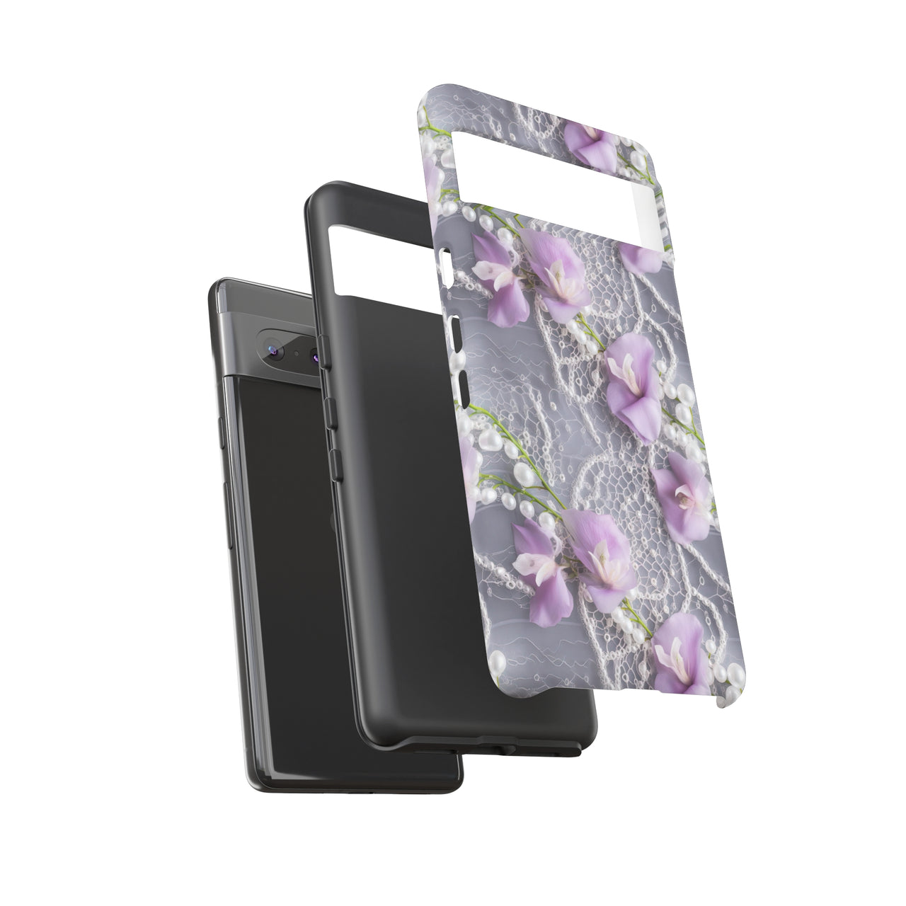 Purple Sweet Pea Tough Case for Google Pixel 7