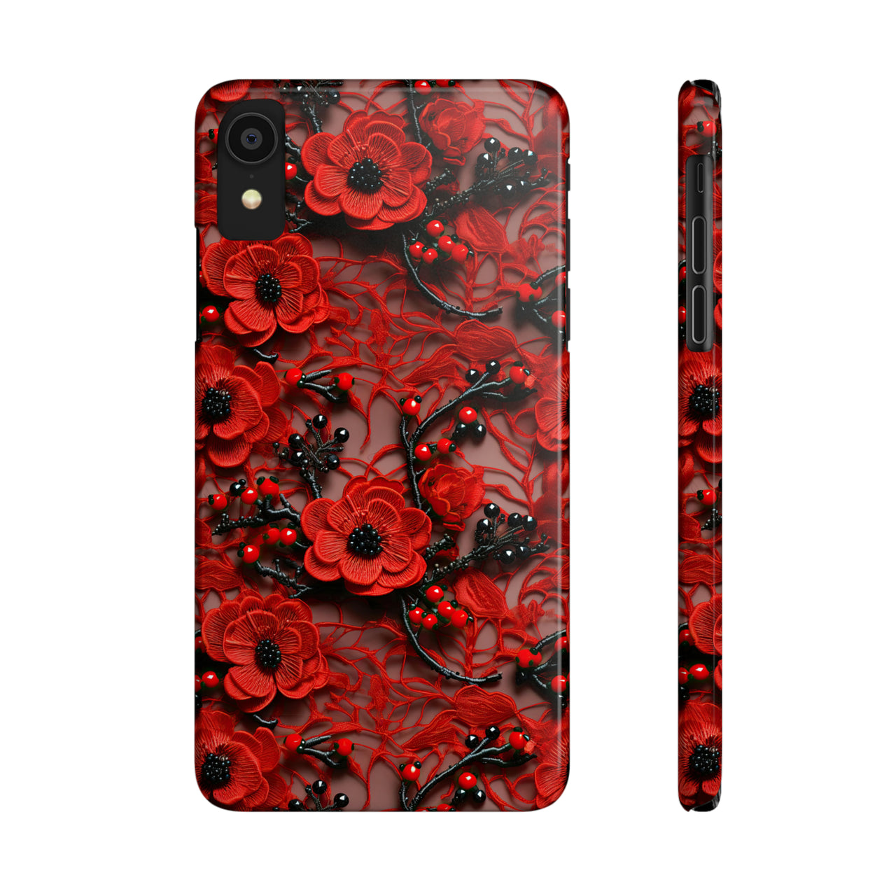 Scarlet Temptation - Slim Phone Cases for iPhone X, iPhone XR, iPhone XS, and iPhone XS MAX