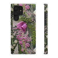 Thumbnail for Woodland Whispers Impact-Resistant Case for Samsung Galaxy S22, Samsung Galaxy S22 Plus, and Samsung Galaxy S22 Ultra. Supports Wireless Charging.