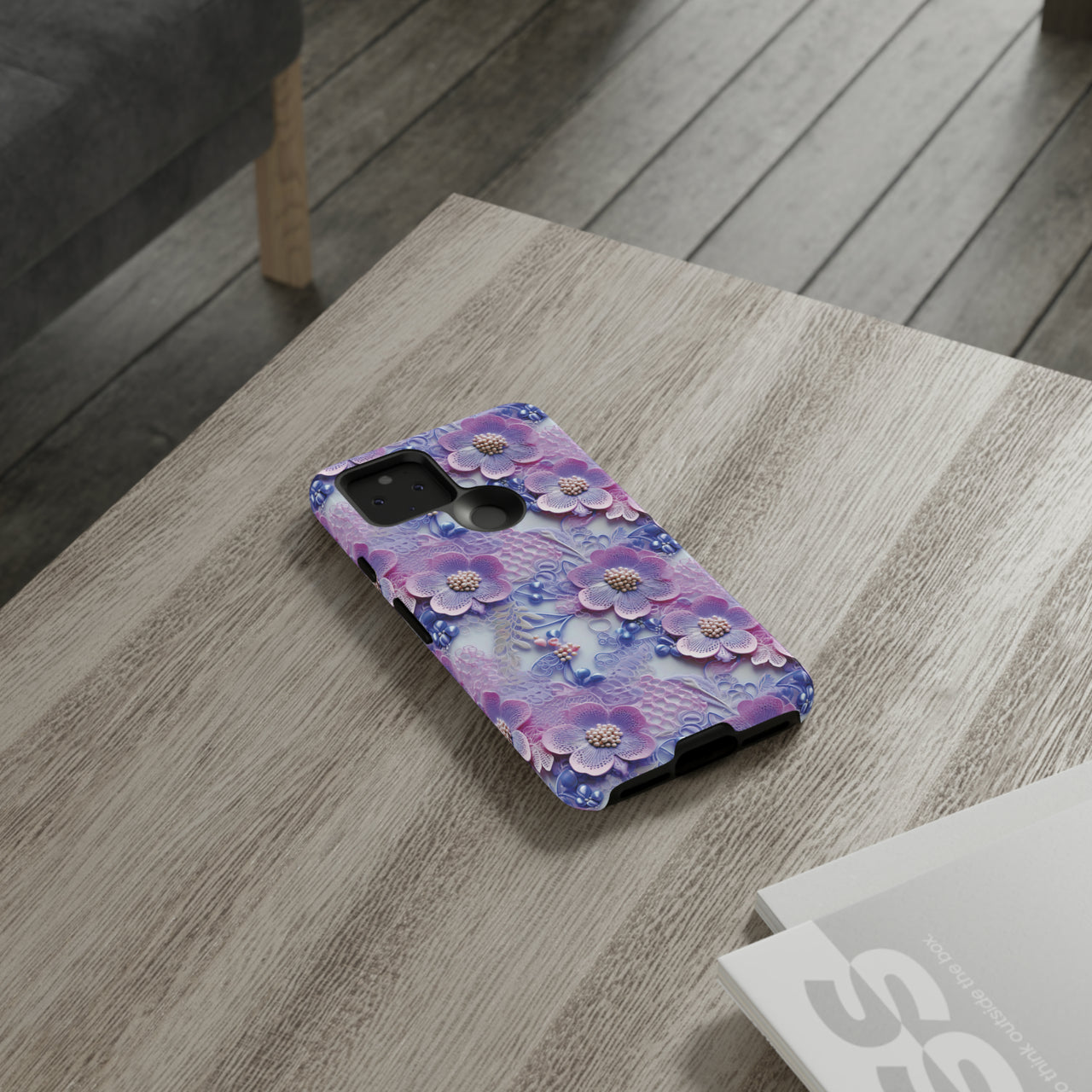 Pink and Purple Harmony - Tough Case for Google Pixel 5 5G