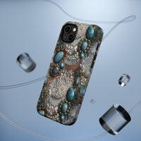 Thumbnail for Boho Agate and Lace MagSafe Tough Cases for iPhone 14, iPhone 14 Pro, iPhone 14 Plus, and iPhone 14 Pro Max