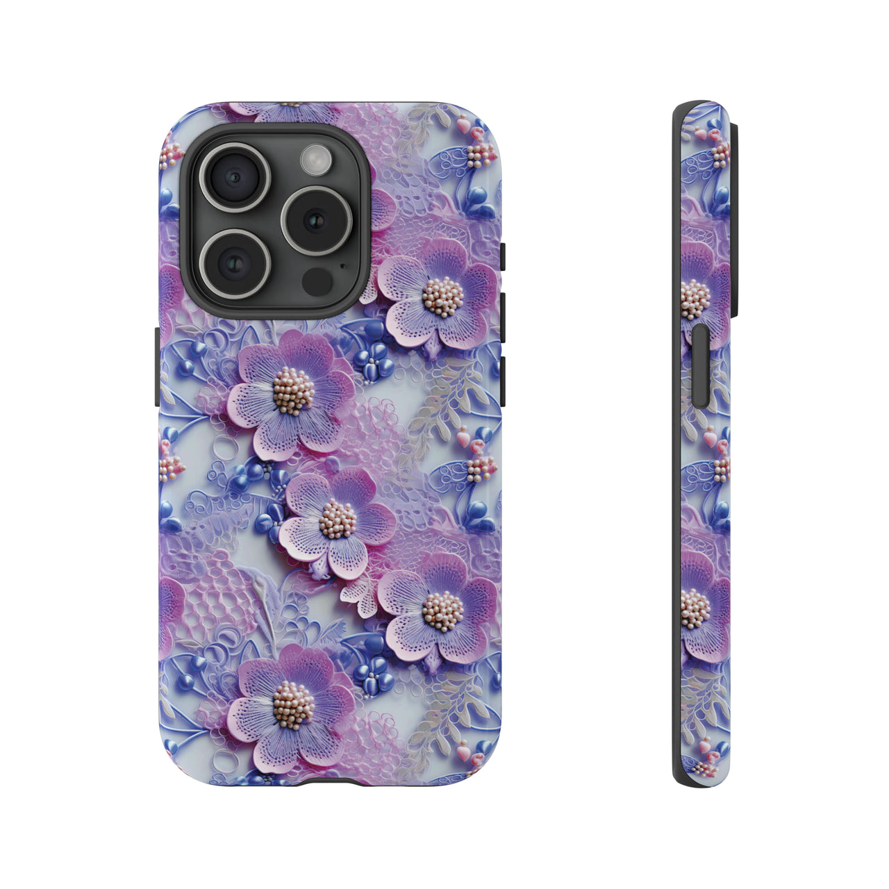 Pink and Purple Harmony - Tough Case for iPhone 15, iPhone 15 Pro, iPhone 15 Plus, and iPhone 15 Pro Max