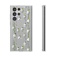 Thumbnail for *Clear Case* Canterbury Bells - Samsung Galaxy S22, Samsung Galaxy S22 Plus, Samsung Galaxy S22 Ultra - Supports Wireless Charging