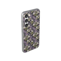 Thumbnail for White Flowers on a Purple Bed - Flexi Cases for Samsung Galaxy S23, Samsung Galaxy S23 Plus, and Samsung Galaxy S23 Ultra