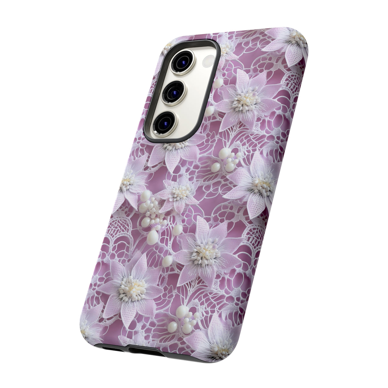 Coquette Clematis Tough Cases for Samsung Galaxy S23, Samsung Galaxy S23 Plus, and Samsung Galaxy S23 Ultra