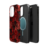 Thumbnail for Gothic Rose MagSafe Tough Cases for iPhone 13, iPhone 13 Mini, iPhone 13 Pro, and iPhone 13 Pro Max.