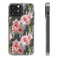 Thumbnail for *Clear Case* Gladioli Garden - iPhone 13, iPhone 13 Mini, iPhone 13 Pro, iPhone 13 Pro Max - Supports Wireless Charging