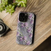 Thumbnail for Purple Sweet Pea - MagSafe Tough Case for iPhone 15, iPhone 15 Pro, iPhone 15 Plus, & iPhone 15 Pro Max